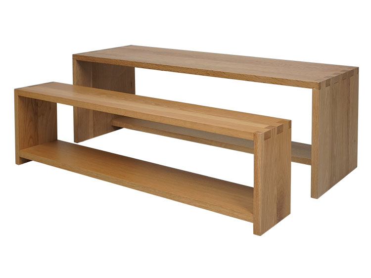 Coffee Table with Bench (Used)