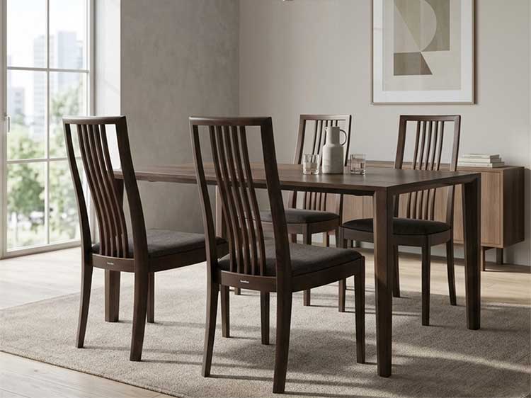 Dining Table with 4 chairs (Used)