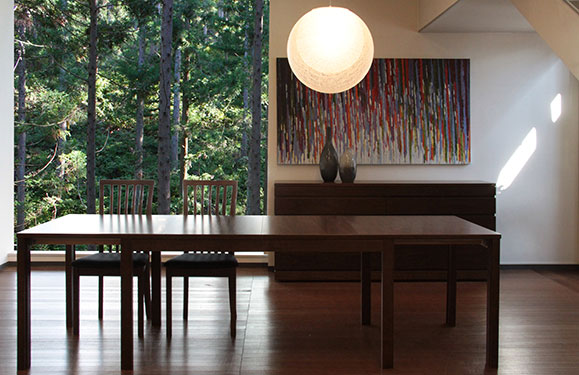 Dining Table with 8 chairs (Used)